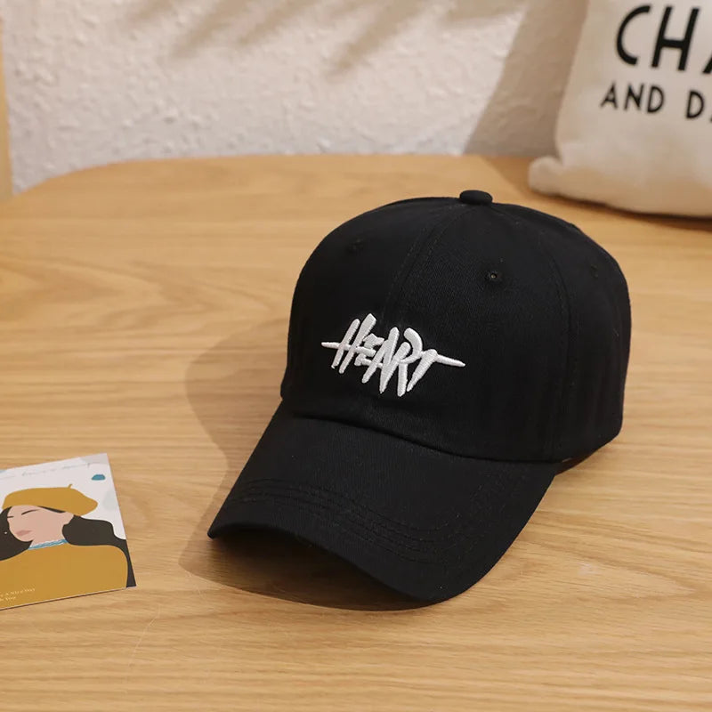 Korean Deep Crown Adjustable Baseball Cap