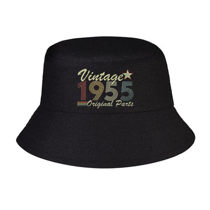 Vintage 1955 Original Parts Retro Bucket Hat