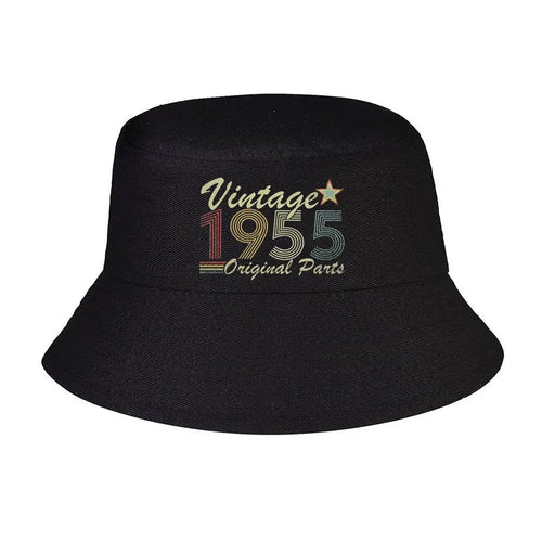 Vintage 1955 Original Parts Retro Bucket Hat