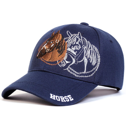 Unisex HORSE Embroidery Baseball Caps