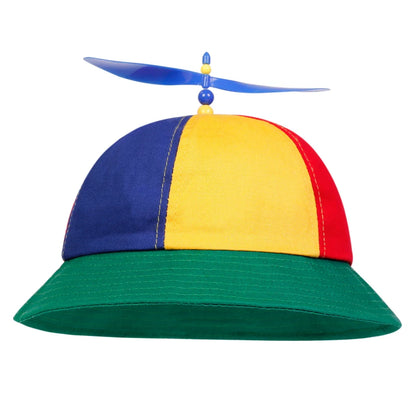 Unisex Color Block Propeller Bucket Hat