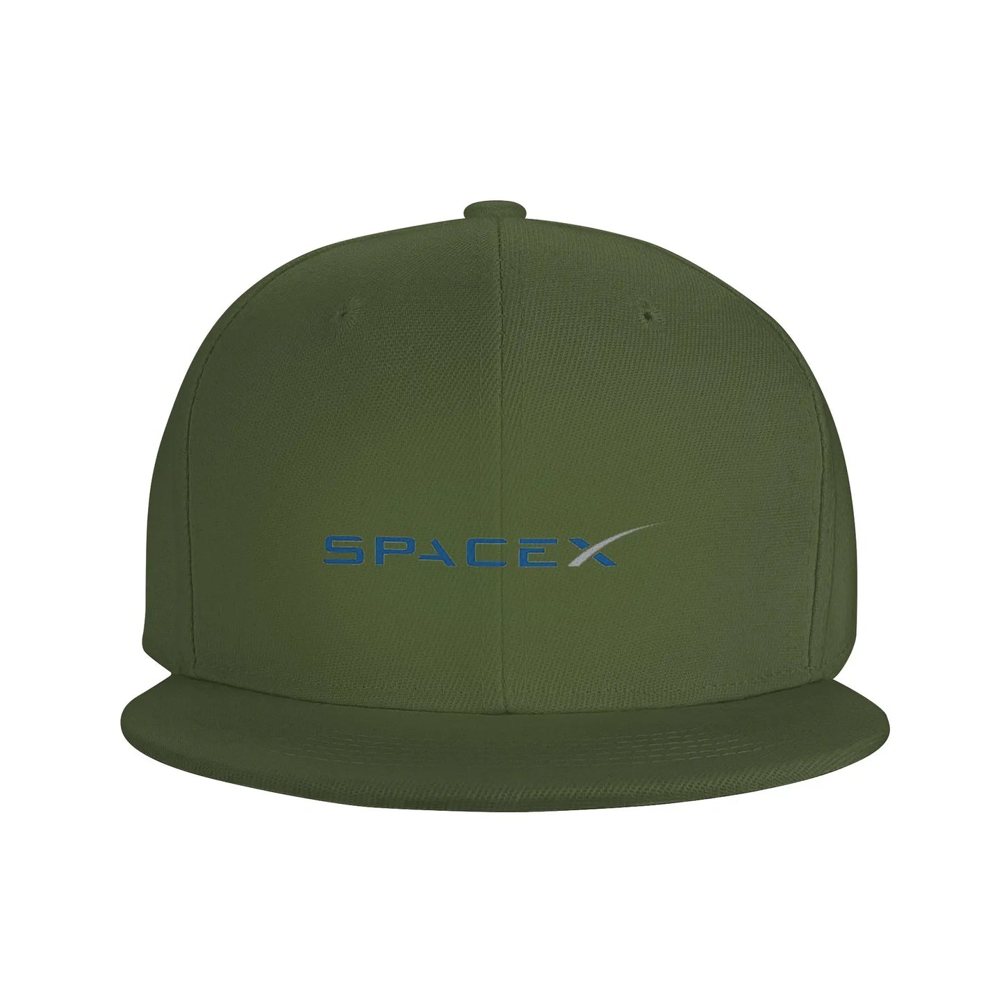 SpaceX Logo Breathable Outdoor Snapback Cap