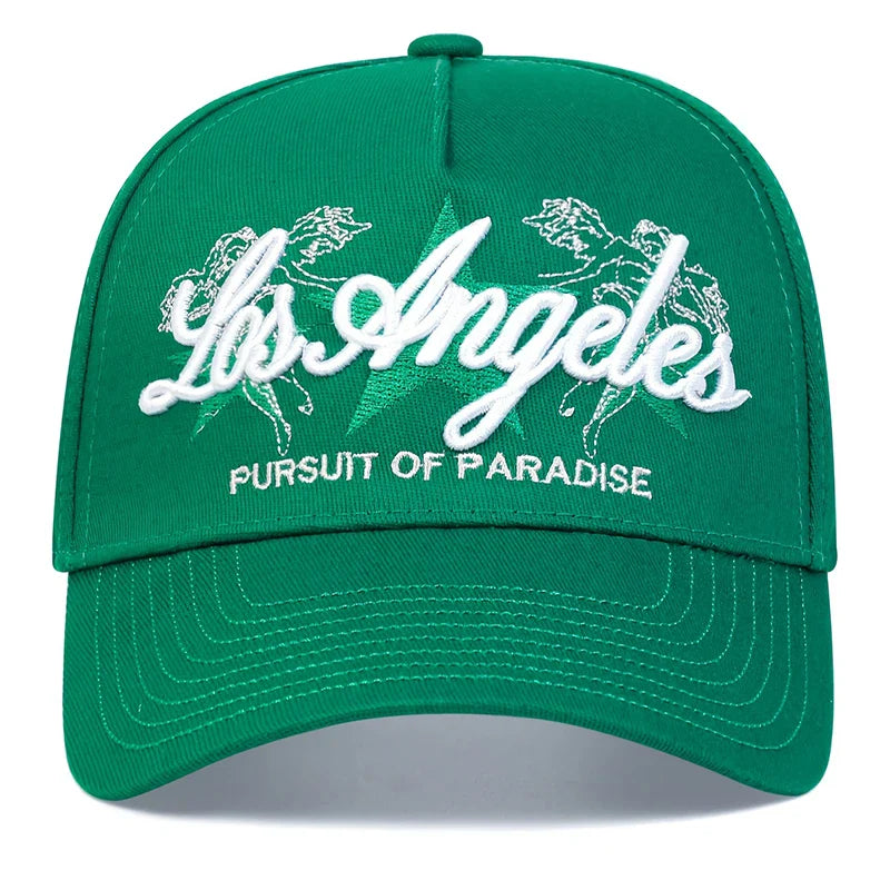 Fashion LOS ANGELES Embroidery Baseball Cap