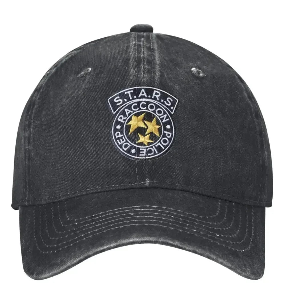 Resident Evil Stars Logo Retro Adjustable Baseball Cap