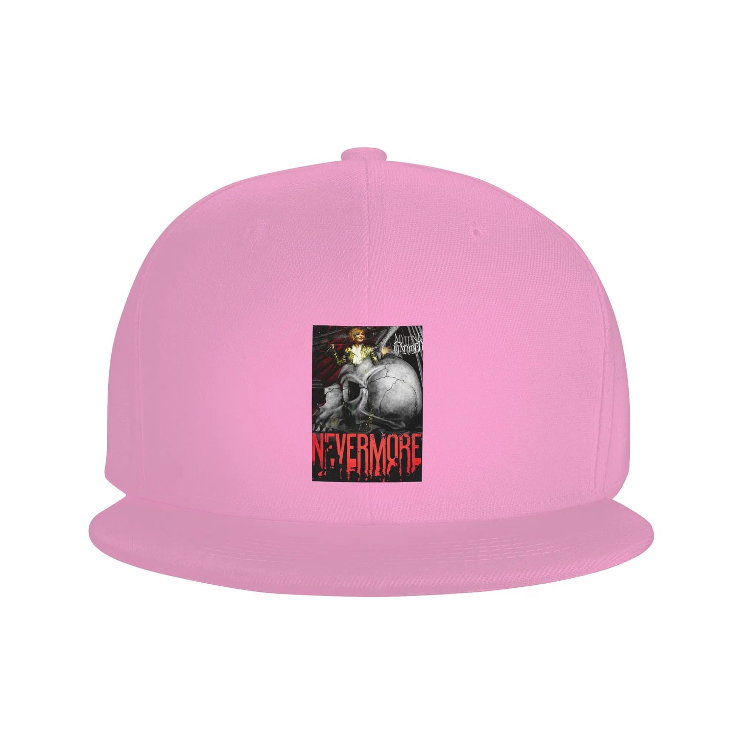 Nevermore Skeleton Mylene Farmer Gothic Graphic Snapback Cap