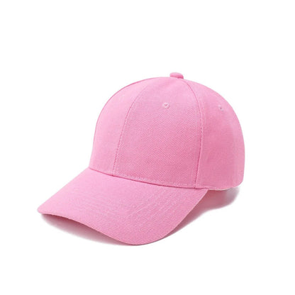Fashion Candy Color Kids Baseball Cap Sun Protection Boy Girls Hat