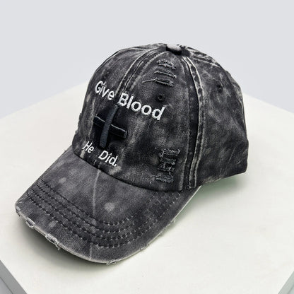American Vintage Broken Letter Baseball Cap