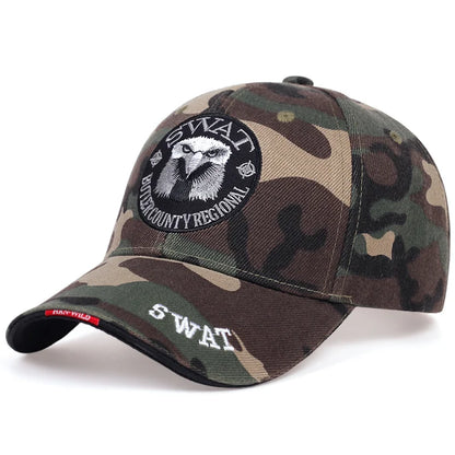 SWAT Army Eagle Embroidered Baseball Cap