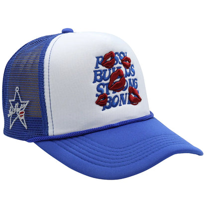 Lip Letter Hip Hop Snapback Cap