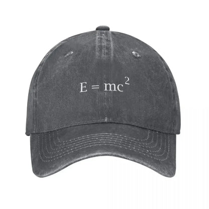 E Equals Mc2 Funny Tactical Baseball Cap