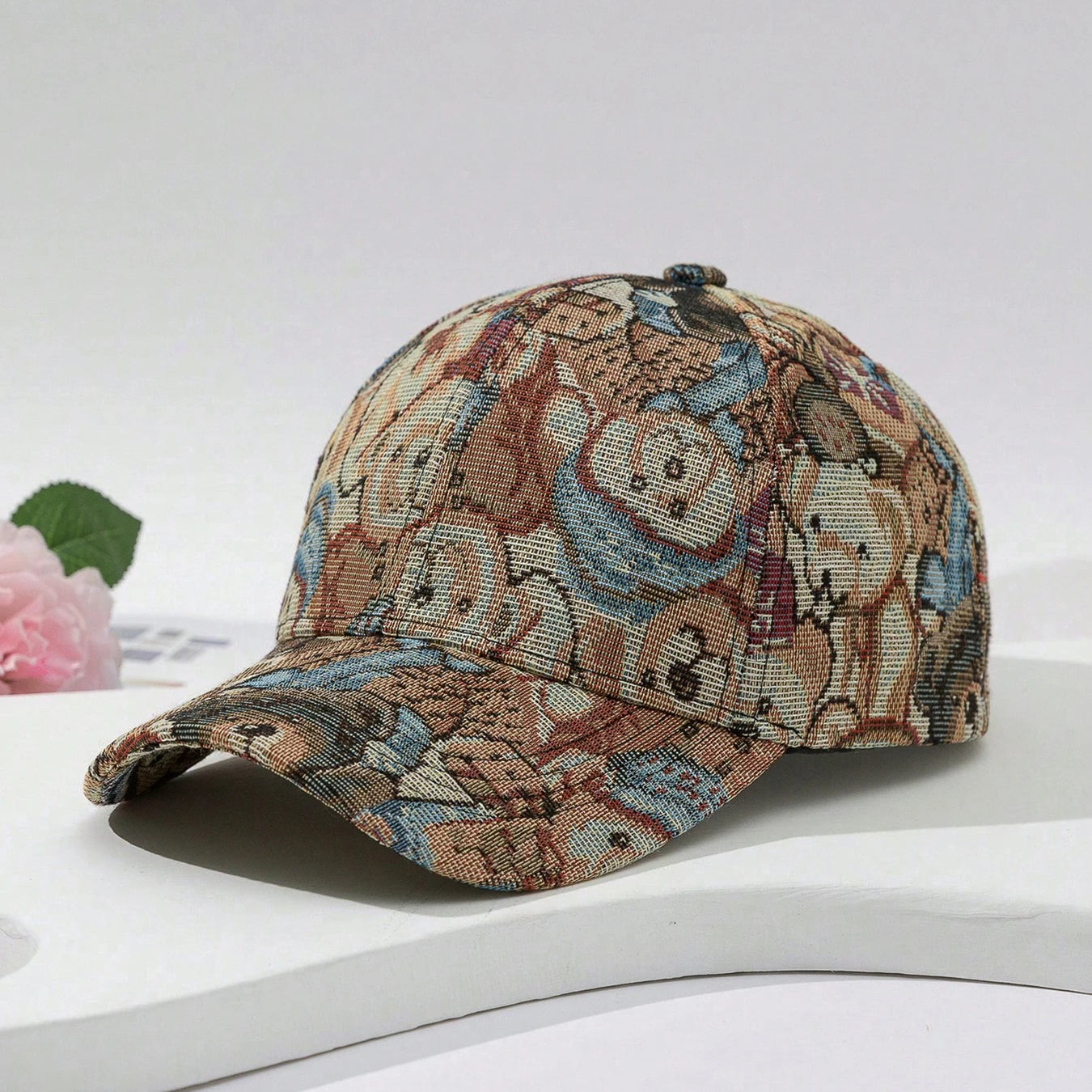 Fashion Cartoon Cute Bear Casual Sunshade Baseball Cap