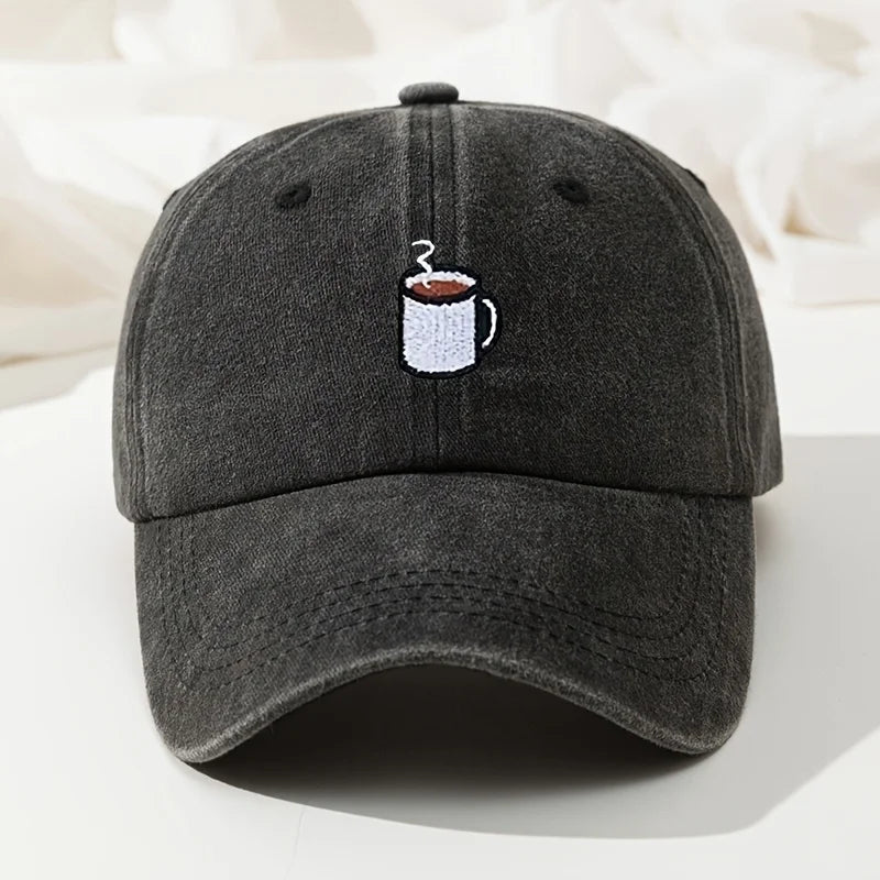 Retro Washed Embroidered Baseball Cap