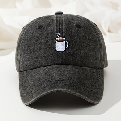Retro Washed Embroidered Baseball Cap