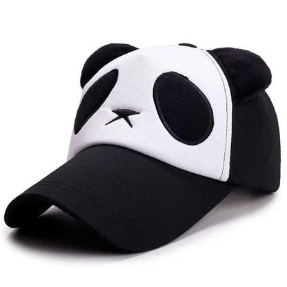 Cute Panda Cotton Hip Hop Snapback Baseball Hat