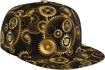 Steampunk Clock Baseball Cap