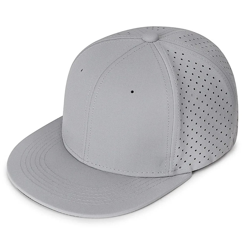 High Quality Solid Flat Brim Baseball Cap