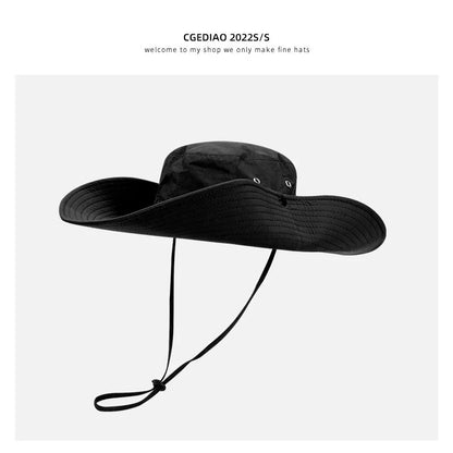 Unisex UV Protection Bucket Hat – Wide Brim Sun Cap