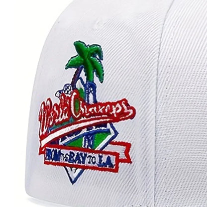 Unisex LA Embroidered Baseball Cap