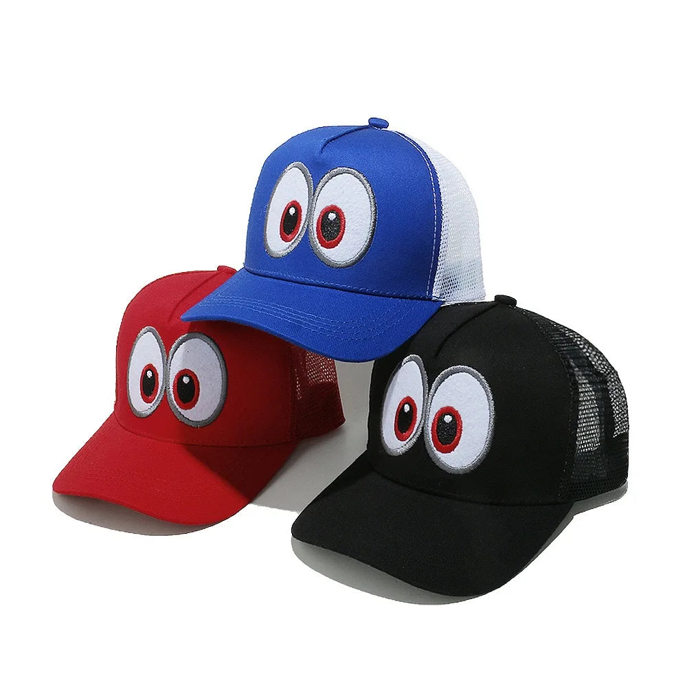 Big Eyes Cartoon Baseball Cap