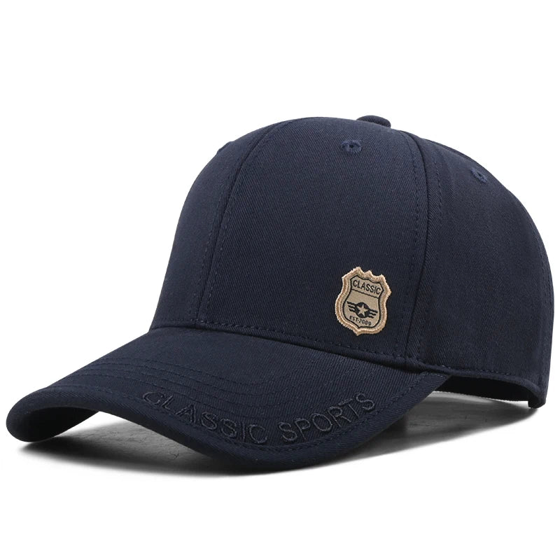 Big Size Curved Peak Baseball Cap