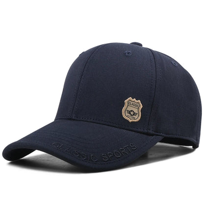 Big Size Curved Peak Baseball Cap