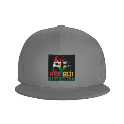 Kurdistan Flag National Pride Graphic Snapback Cap