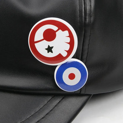 Asuka Cat Ear PU Leather Baseball Cap