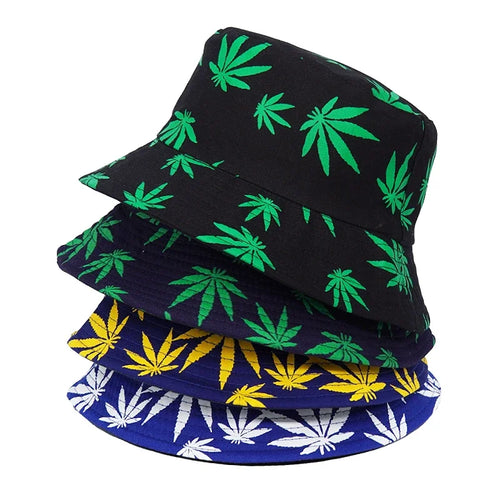 Weed Print Summer Bucket Hat