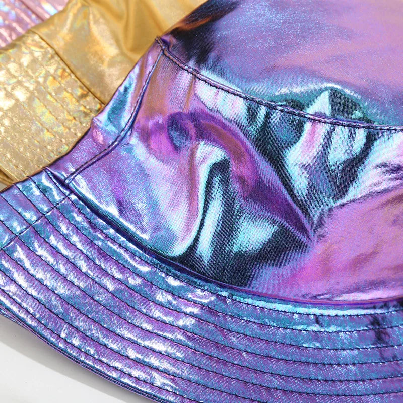 PU Leather Waterproof Bucket Hat