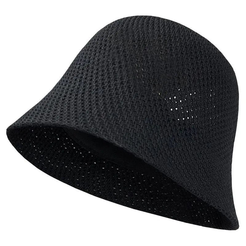 Hollow Out Breathable Summer Bucket Hat