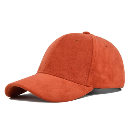 Fashion False Suede Baseball Caps