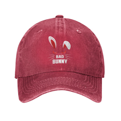Bad Bunny Scary Rabbit Streetwear Baseball Cap