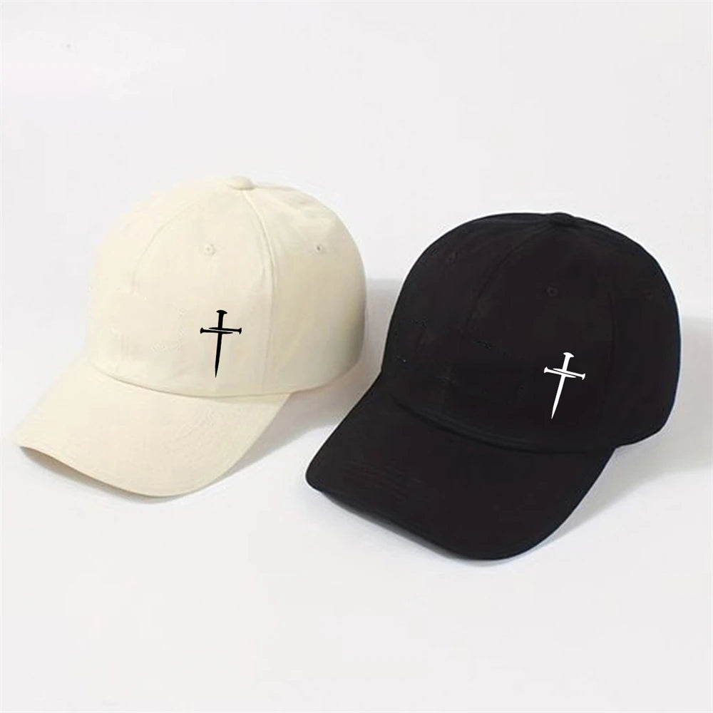 Cross Printing Pattern Unisex Baseball Cap