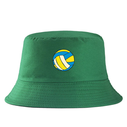 Volleyball Pattern Reversible Sports Bucket Hat