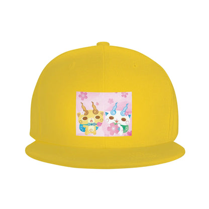Yo Kai Watch Cartoon Game Breathable Snapback Cap