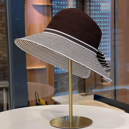 French Style Wide Brim Summer Sun Hat