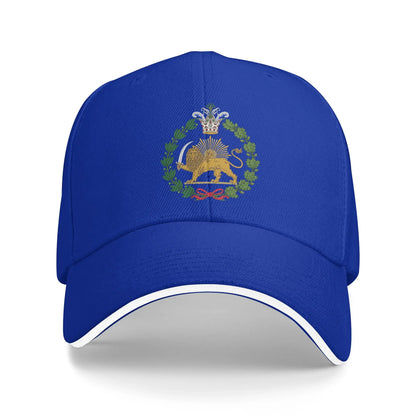 Persian Lion Sun Emblem Streetwear Baseball Cap