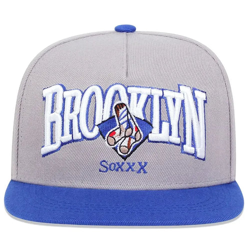 New BROOKLYN Socks Embroidery Baseball Cap