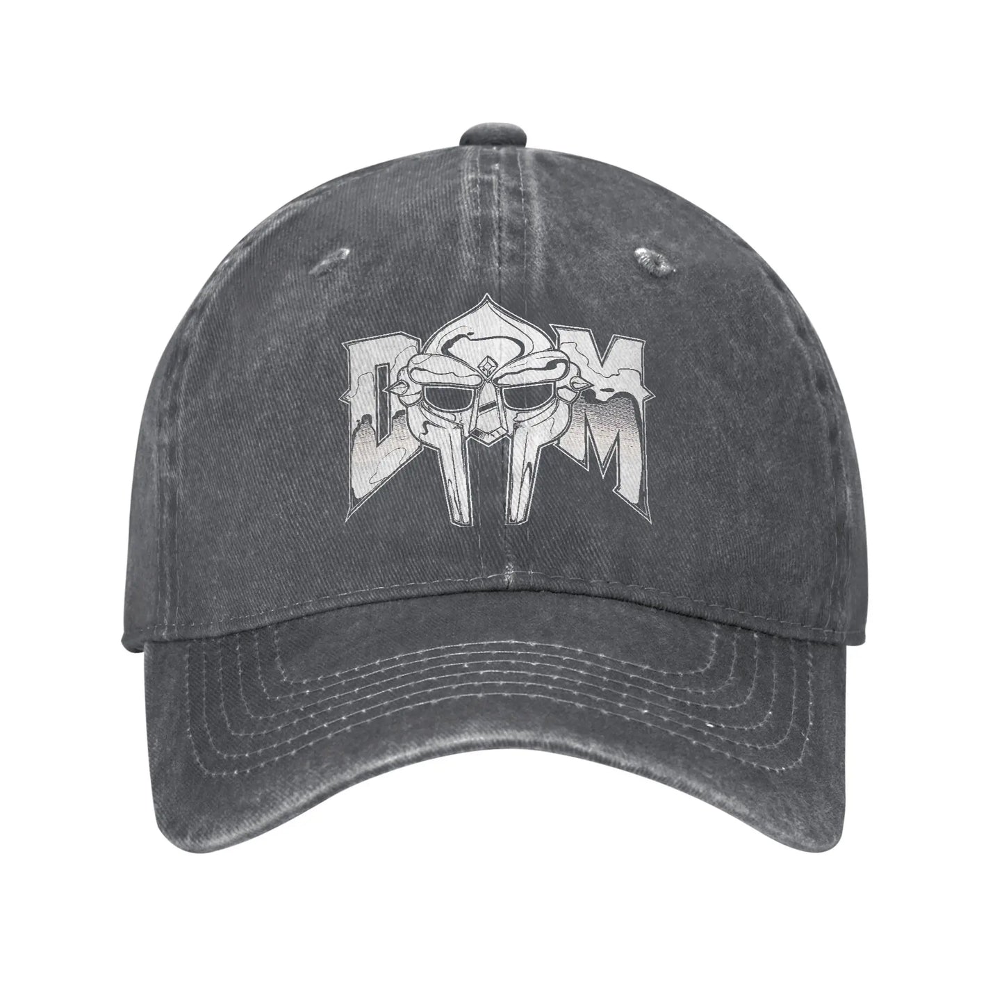 MF Doom Distressed Cotton Streetwear Baseball Cap