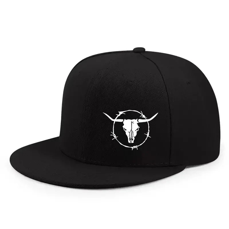 Hip Hop Printed Outdoor Snapback Cap