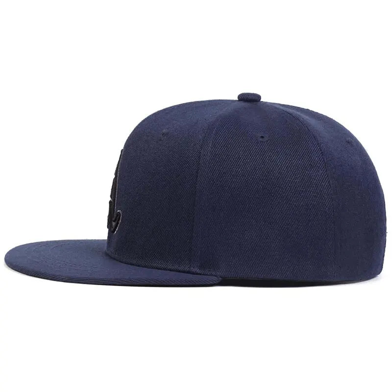 Unisex Gothic Alphabet Embroidery Hip-hop Hats