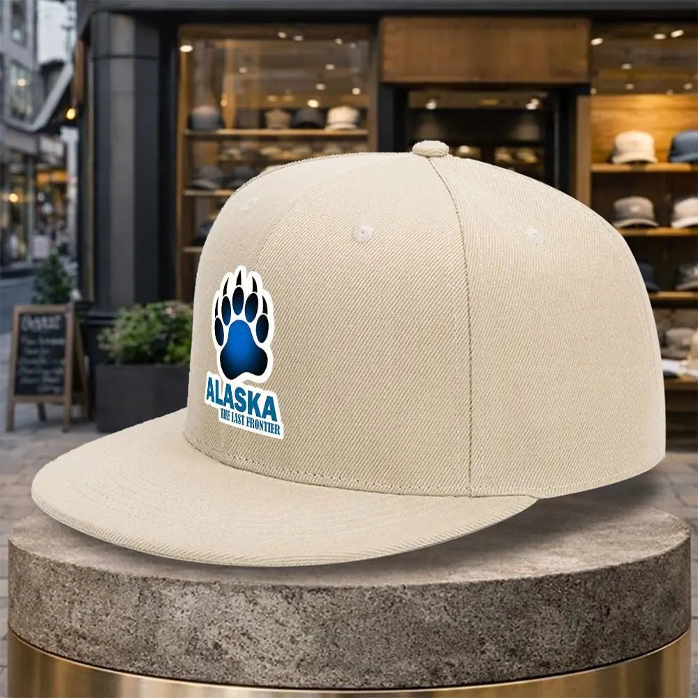 Alaska Bear Paw Outdoor Travel Snapback Cap