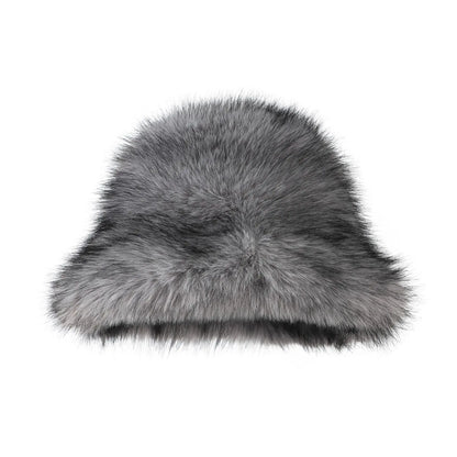 Luxury Faux Fur Winter Bucket Hat