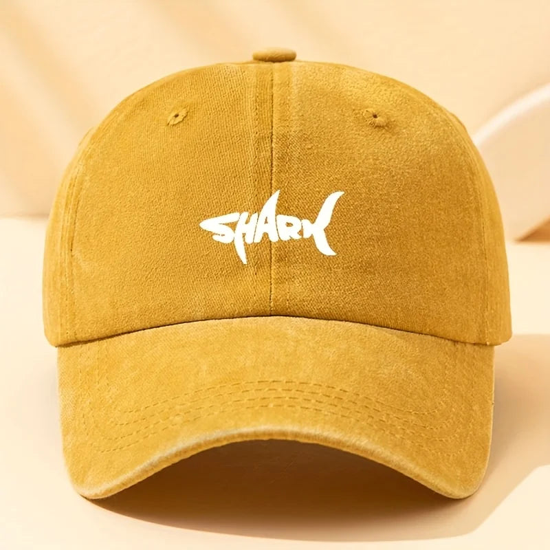 Shark Print Baseball Cap