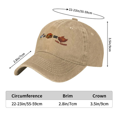 Steves Lava Chicken Gaming Vintage Baseball Cap