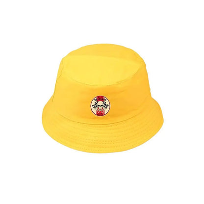BASTARDS Skull Sunglasses Printed Black Bucket Hat