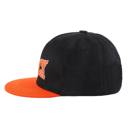Spliced Letter Embroidered Street Trend Snapback Cap