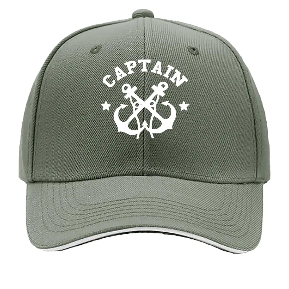 Vintage Nautical Printed Adjustable Unisex Sandwich Baseball Cap