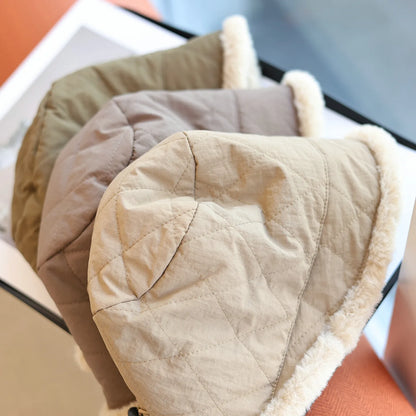 Women's Plush Winter Fisherman Bucket Hat