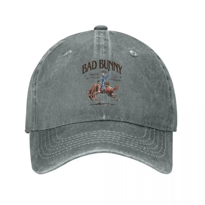 Vintage Bad Bunny Album Baseball Cap